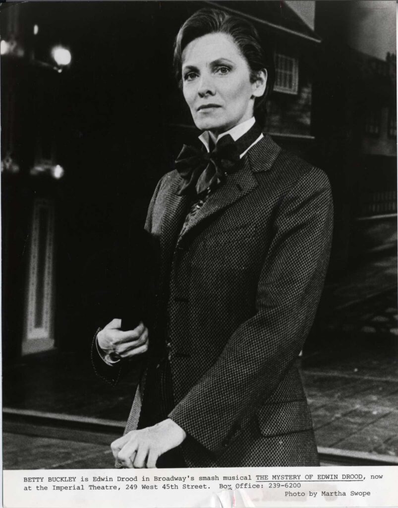 Betty Buckley — The Mystery of Edwin Drood · Broadway